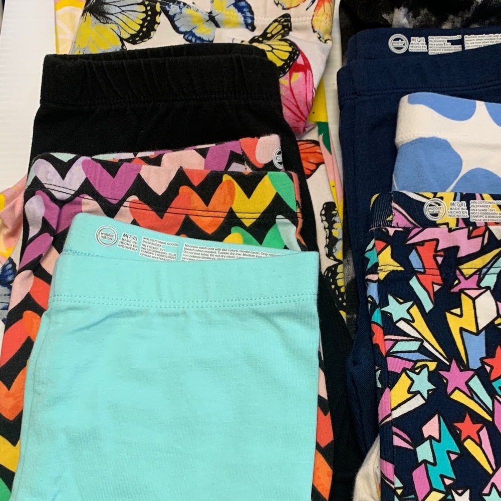 Bundle Deal- Wonder Nation Kids Shorts Set - Multicolor Patterns - Picture 3 of 5